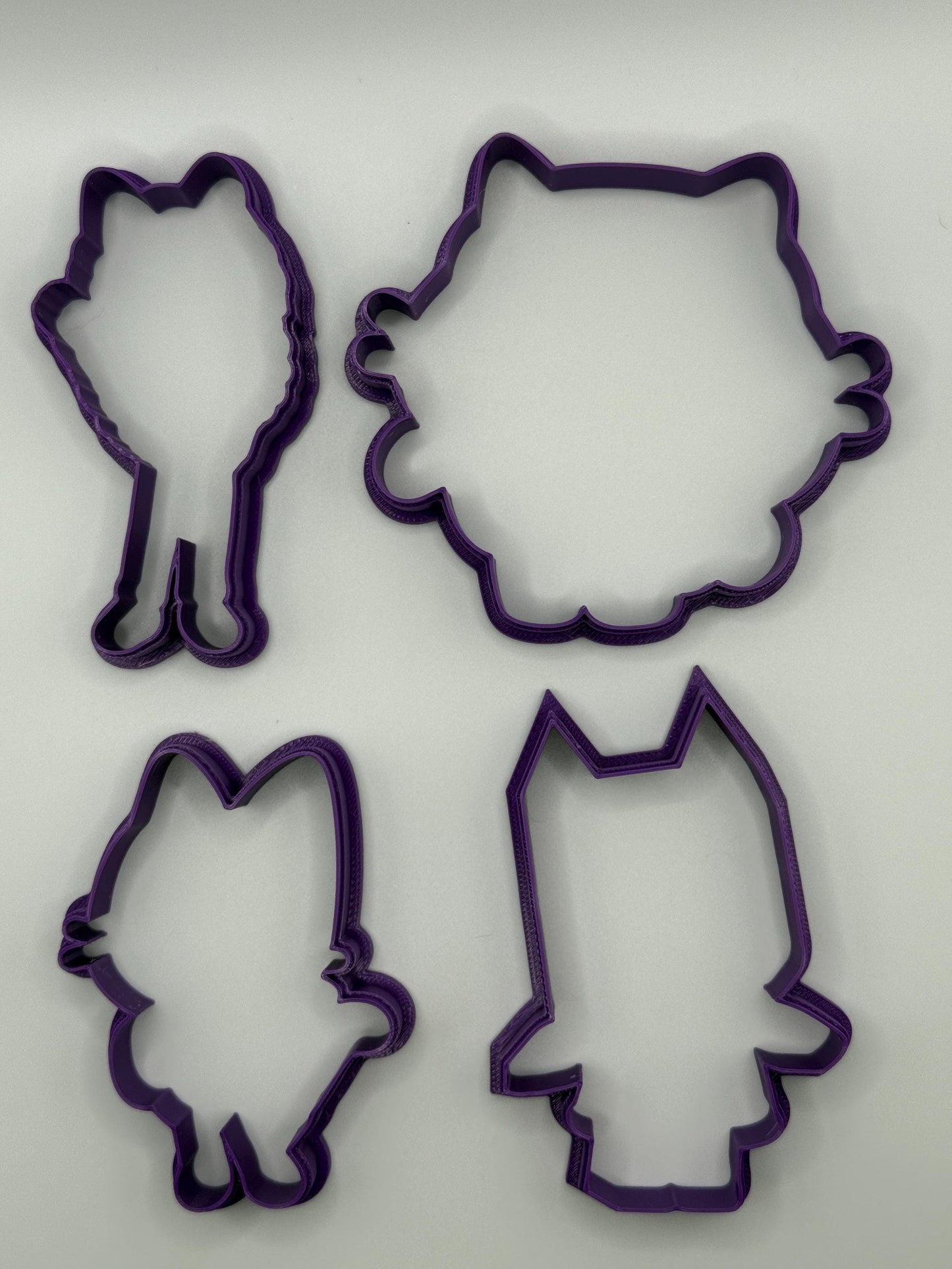 Gabby’s Dollhouse-Inspired Cookie Cutters – 4-Piece Set!
