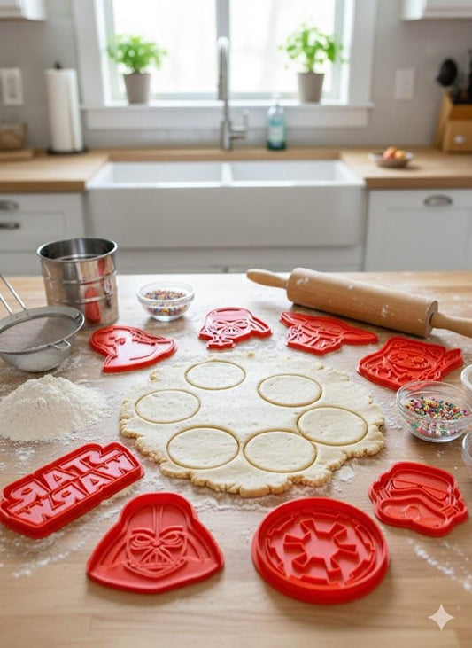 Star Wars Cookie Cutters - Unique Designs for Your Baking Adventures!