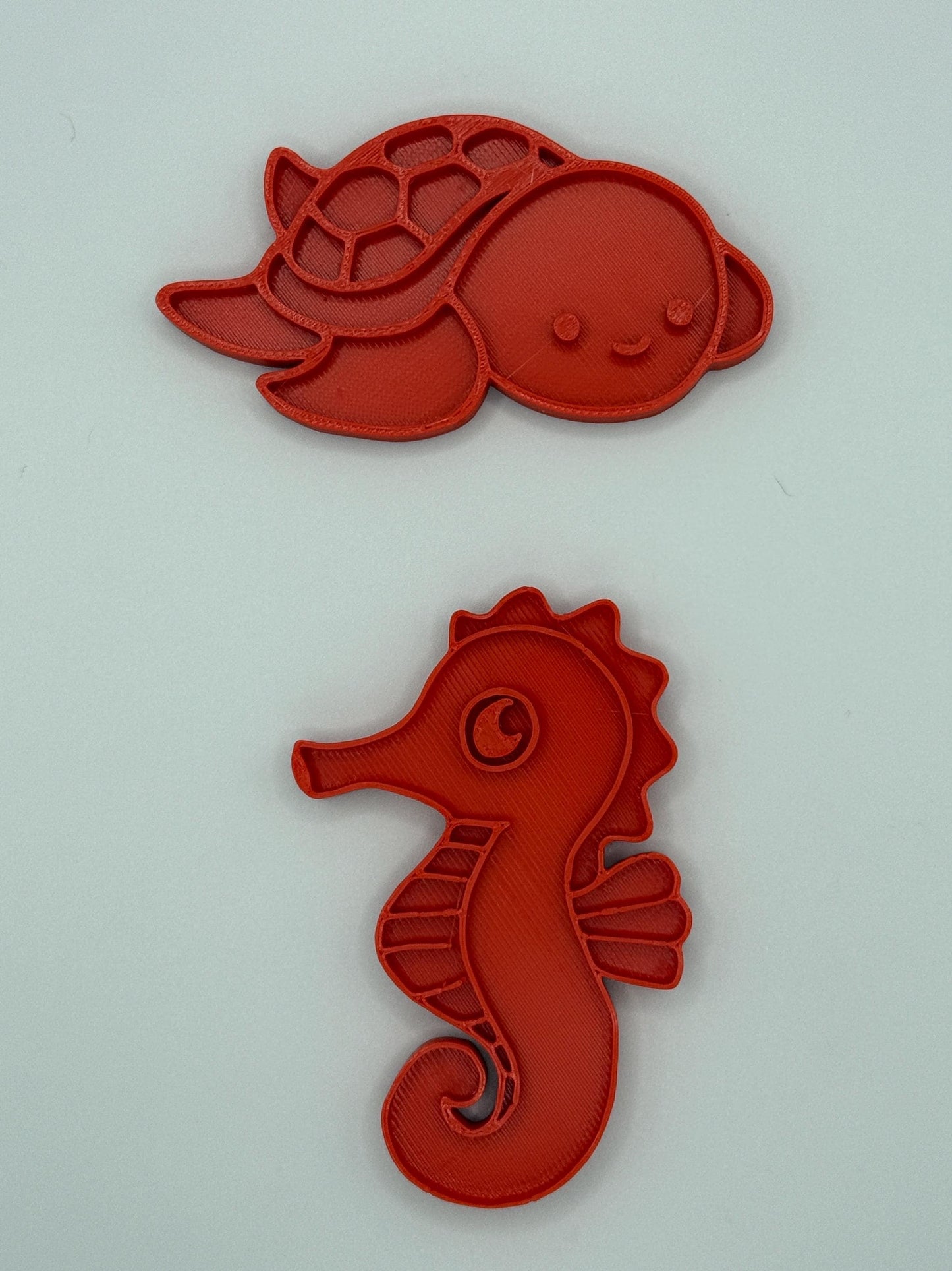 3D Printed Sea Creature Cookie Cutters: Ocean Animal Baking Set