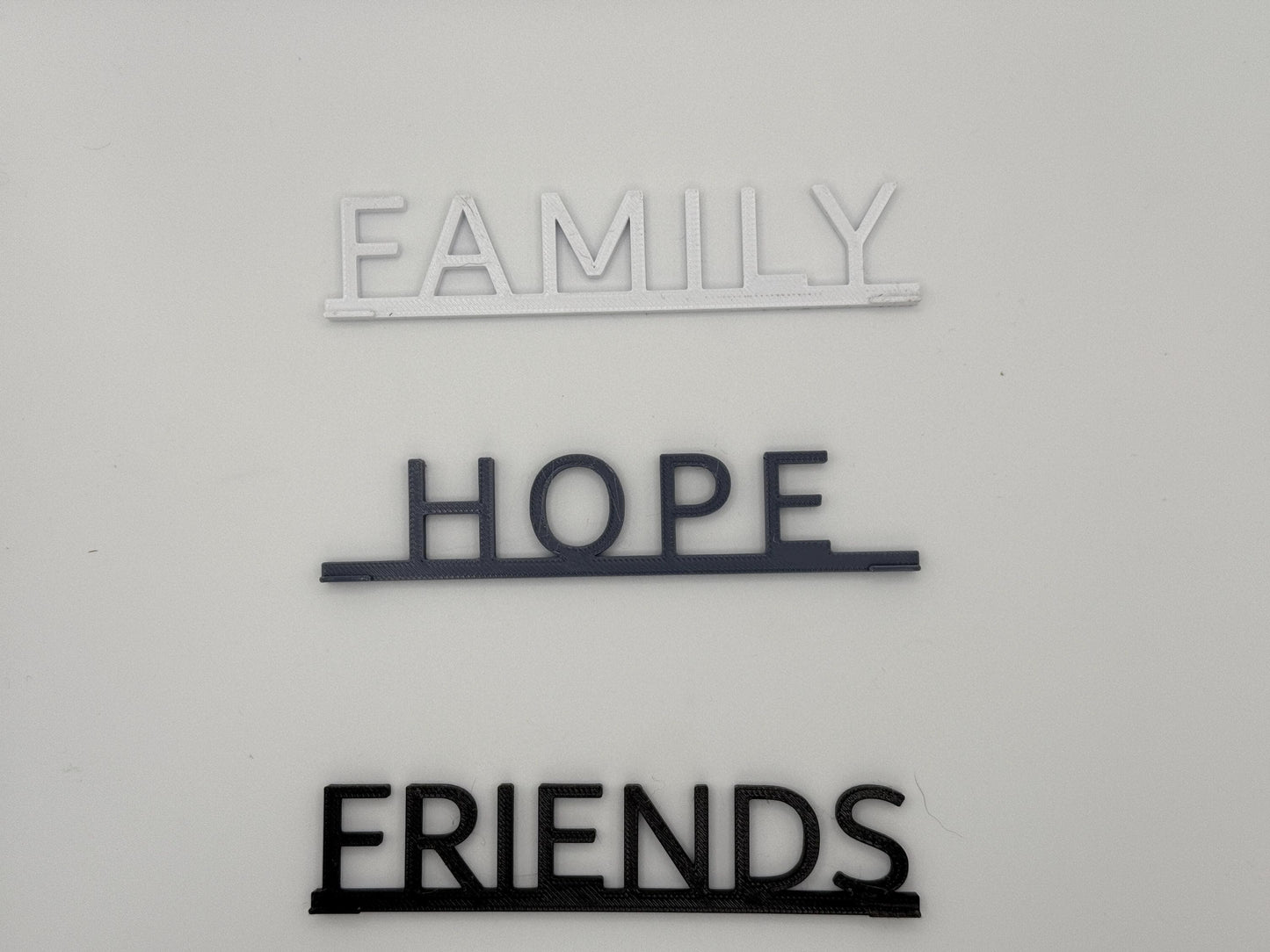 Hexagonal Tea Light Holder: Modern Home Decor with Inspiring Words