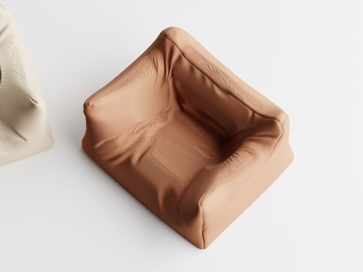 CushionCradle: 3D Printed Mini Sofa Stand for AirPods