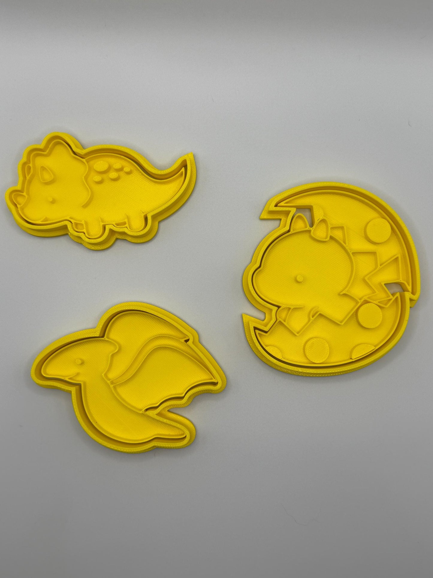 Dinosaur Cookie Cutters – Cute & Fun Baking Set by Bean Eating Cookies