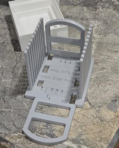 Adjustable Bread Slicer Guide – Even Slices Every Time | Reusable Bread Cutting Tool | Compact & Easy to Store