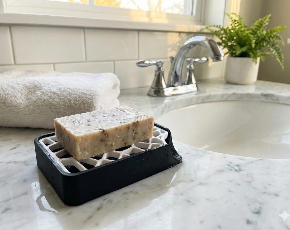 Elegant Drainage Bar Soap Dish